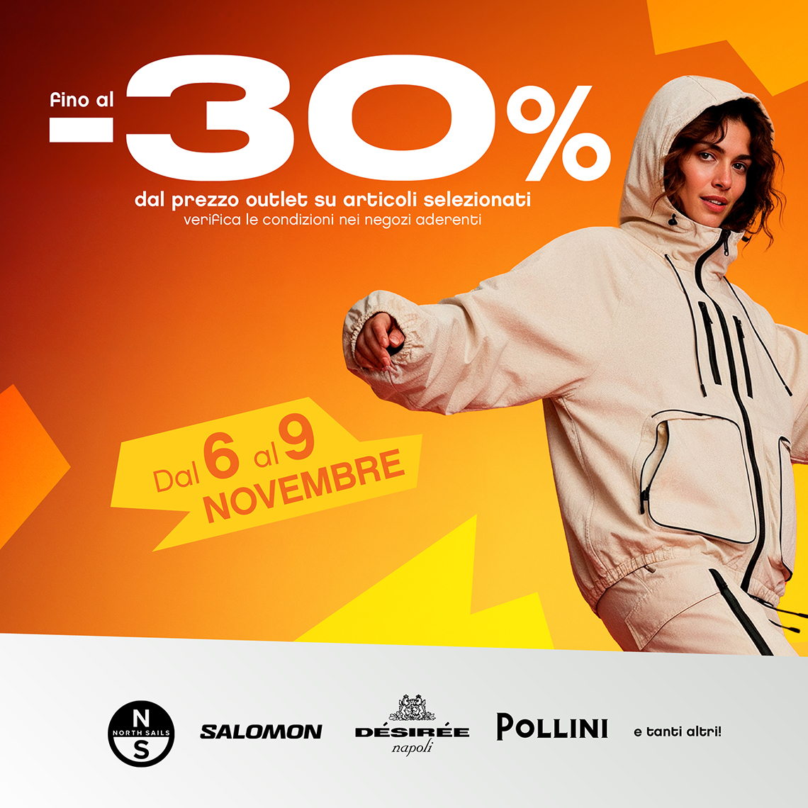 Ragazza con felpa oversize e scritta fino al -30%